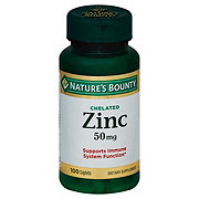 Nature's Bounty Zinc 50 mg Caplets