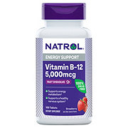 Natrol Vitamin B-12 5000 mcg Fast Dissolve Strawberry Tablets