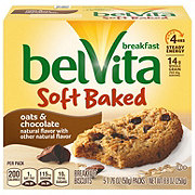 belVita Soft Baked Oats & Chocolate Breakfast Biscuits