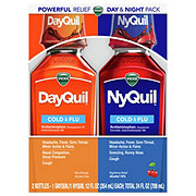 Vicks DayQuil + NyQuil Cold & Flu Liquid - Combo Pack