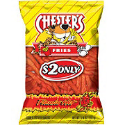 Chester's Corn Snacks, Flamin' Hot Flavored, Fries - 12 oz