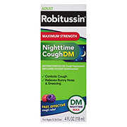 Robitussin Maximum Strength Nighttime Cough DM Liquid