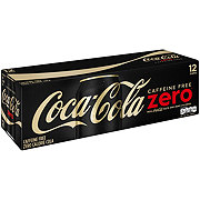 Coca-Cola Zero Calorie Caffeine Free Coke 12 oz Cans