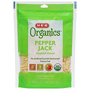 H-E-B Organics Pepper Jack Shredded Cheese
