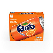 Fanta Orange Soda 12 oz Cans