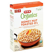 H-E-B Organics Honey Nut Toasted O's Cereal