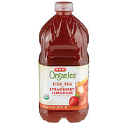 H-E-B Organics Iced Tea with Strawberry Lemonade