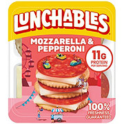 Lunchables Snack Kit Tray - Mozzarella & Pepperoni with Crackers