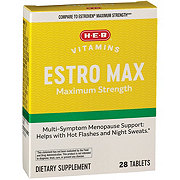 H-E-B Vitamins Estro Max Menopause Support Tablets