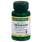 Nature's Bounty Melatonin 10 mg Quick Dissolve Tablets