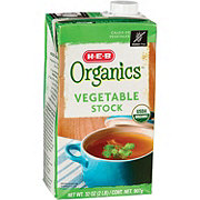 H-E-B Organics Vegetable Stock