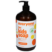 Everyone Kids 3 in 1 Soap Shampoo and Bubble Bath, Orange Squeeze