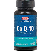 H-E-B Vitamins Co Q-10 100 mg Softgels