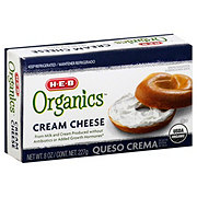 H-E-B Organics Cream Cheese Brick