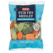 H-E-B Fresh Steamable Stir Fry Vegetable Medley