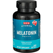 HEB Super Strength Melatonin 5 mg Liquid Softgels