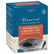 Teeccino Dandelion Caramel Nut Roasted Herbal Tea Bags