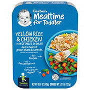 Gerber Mealtime for Toddler - Yellow Rice & Chicken with Vegetables in Sauce