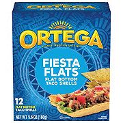 Ortega Fiesta Flats Flat Bottom Taco Shells