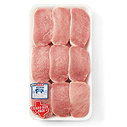 H-E-B Boneless Center Loin Pork Chops - Value Pack