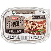 H-E-B Peppered Turkey Breast - Family Pack
