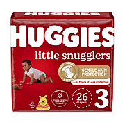 Huggies Little Snugglers Baby Diapers - Size 3