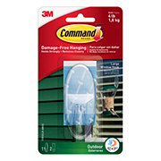 Command Clear Large Outdoor Window Hook