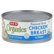 H-E-B Organics Premium Chunk Chicken Breast in Water