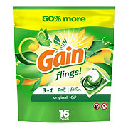 Gain Flings! Original Scent HE Laundry Detergent Pacs