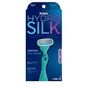 Schick Hydro Silk Sensitive Care Women's Razor - 1 Razor Handle +  2 Refill Razor Blades