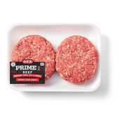 H-E-B Prime 1 Beef Burger Patties - Brisket Steak