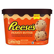 Reese's Peanut Butter Light Ice Cream with Reese's Peanut Butter Cups & Peanut Butter Swirl