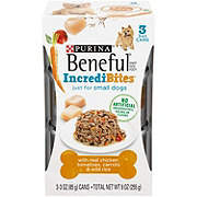 Beneful Purina Beneful Small Breed Wet Dog Food With Gravy, IncrediBites with Real Chicken