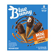 Blue Bunny Mini Swirls Caramel Ice Cream Cones
