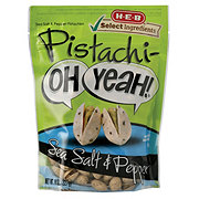 H-E-B Pistachi-OH YEAH! Pistachios - Sea Salt & Pepper