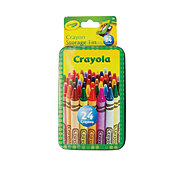 24 Count Crayon Storage Tins: What's Inside the Tin