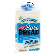 H-E-B Bare Bread Crustless White Bread