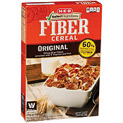 H-E-B Wheat Bran Flakes Fiber Cereal - Original
