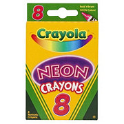 Crayola Dry Ease Neon Crayons - Shop Crayons at H-E-B