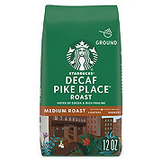 Starbucks Pike Place Roast Decaf Medium Roast Ground Coffee