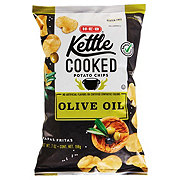 H-E-B Kettle Cooked Potato Chips - Olive Oil