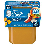 Gerber Natural for Baby 2nd Foods - Apple Peach Squash