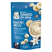 Gerber Snacks for Baby Yogurt Melts - Banana Vanilla