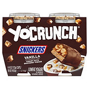 YoCrunch Low-Fat Vanilla with Snickers Yogurt
