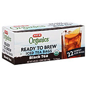 H-E-B Organics Ready to Brew Iced Tea - Family Size Black Tea Bags