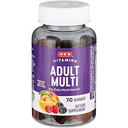 H-E-B Vitamins Adult Multivitamin Gummies - Berry, Peach & Orange