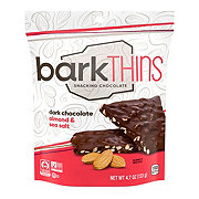 Barkthins Dark Chocolate Almond & Sea Salt Snacking Chocolate Bag