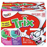 Yoplait Low-Fat Trix Berry & Strawberry Yogurt Value Pack