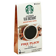 Starbucks Via Ready Brew Pikes Place Roast Medium Roast Instant Coffee