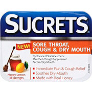 Sucrets Lozenges Honey Lemon